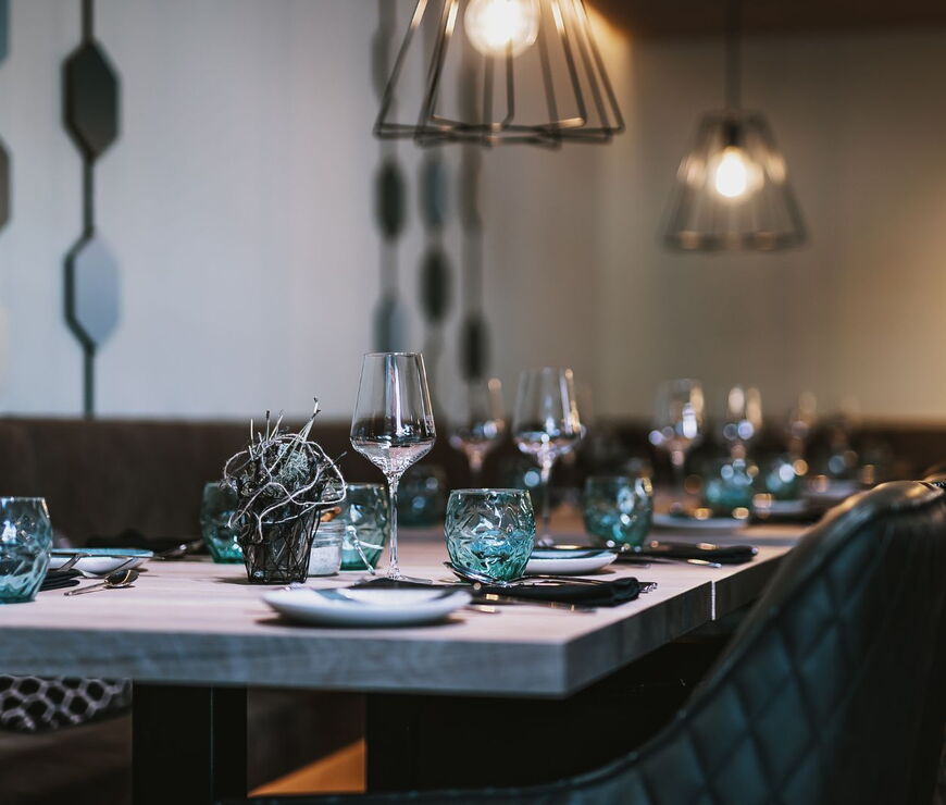 Restaurant in the Hotel Elements Resort Zell am See