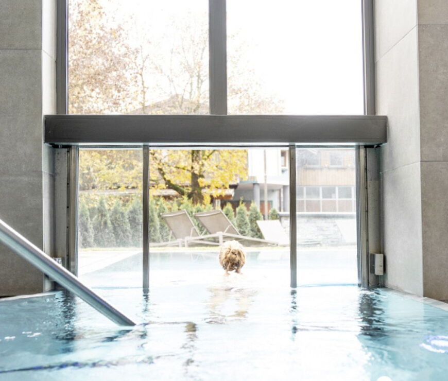 Einstieg zum Pool im Elements Resort